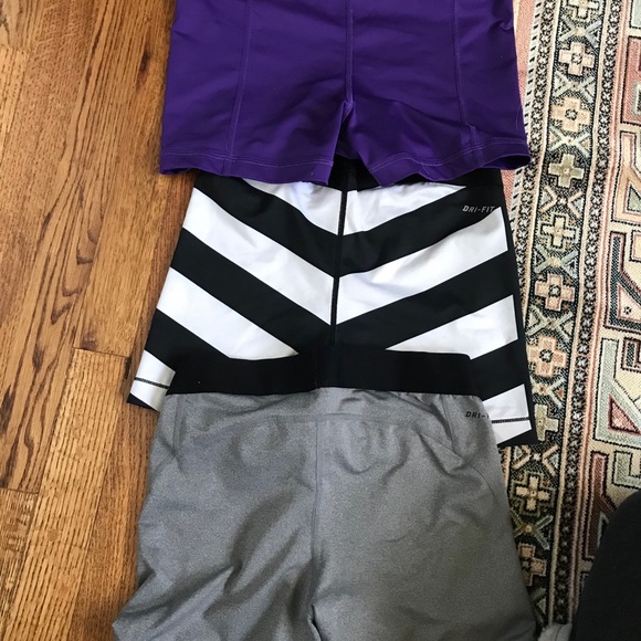 Set of Nike Pro Spandex Shorts - Picture 2 of 2